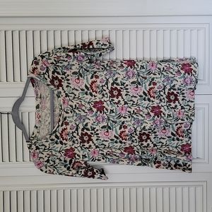 J. Jill pima scoop neck elbow sleeve tee